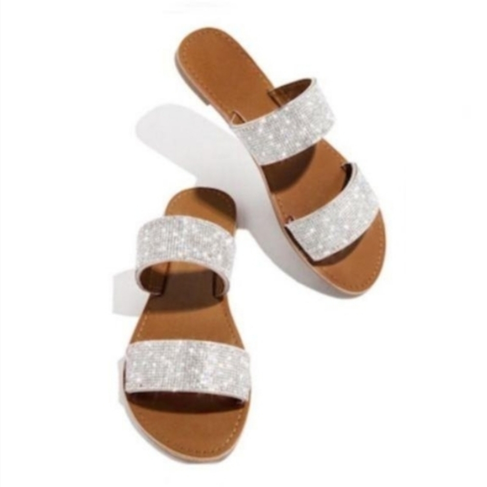 Embellished sandals